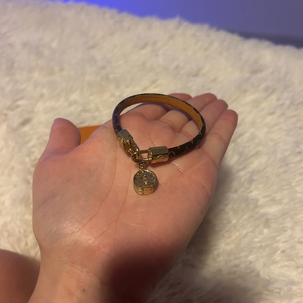 Louis Vuitton Gold Charm Bracelet